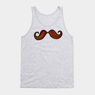 Moustache Tank Top